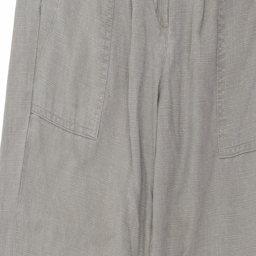 Per Una Womens Green   Trousers  Size 8 L27 in