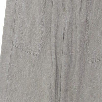 Per Una Womens Green   Trousers  Size 8 L27 in