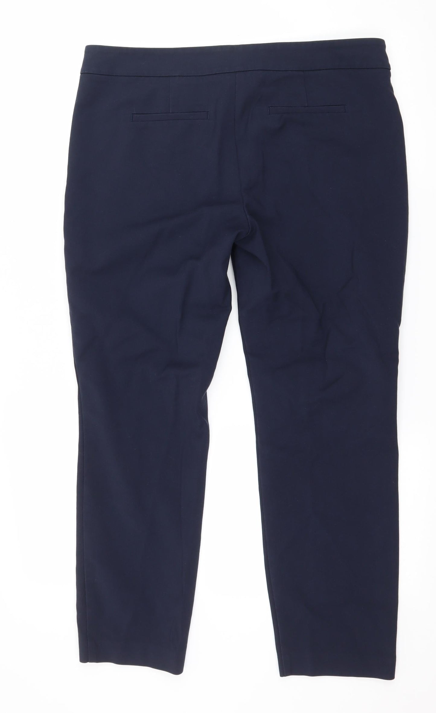 Womens UK Size 14 NEXT Regular Fit  Blue Trousers