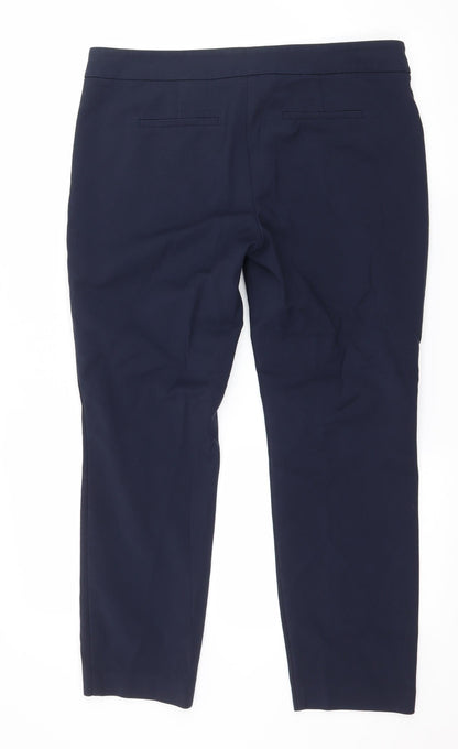 Womens UK Size 14 NEXT Regular Fit  Blue Trousers