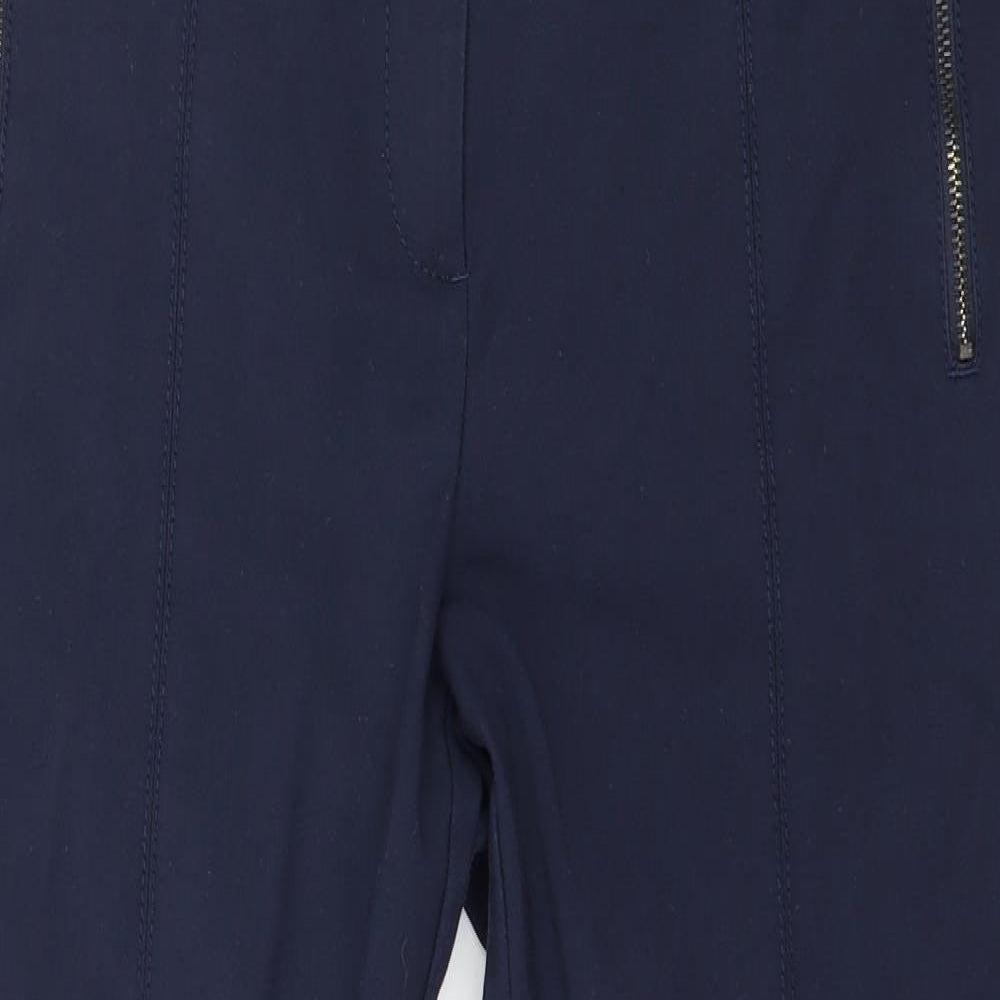 Womens UK Size 14 NEXT Regular Fit  Blue Trousers