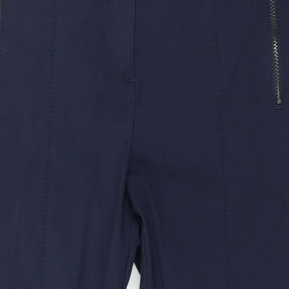 Womens UK Size 14 NEXT Regular Fit  Blue Trousers