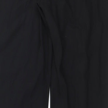 Womens UK Size 8 Marks and Spencer Regular Fit  Black Trousers