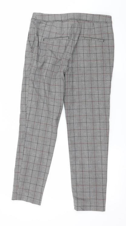 Womens UK Size 8 H&M Regular Fit  Grey Trousers