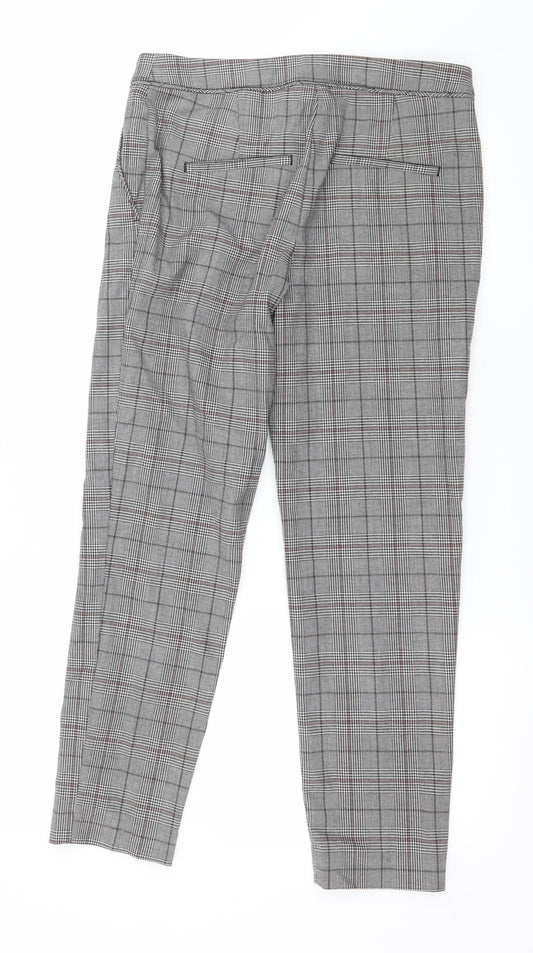Womens UK Size 8 H&M Regular Fit  Grey Trousers