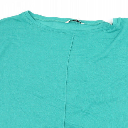 George Womens Green  Knit Pullover Jumper Size 10