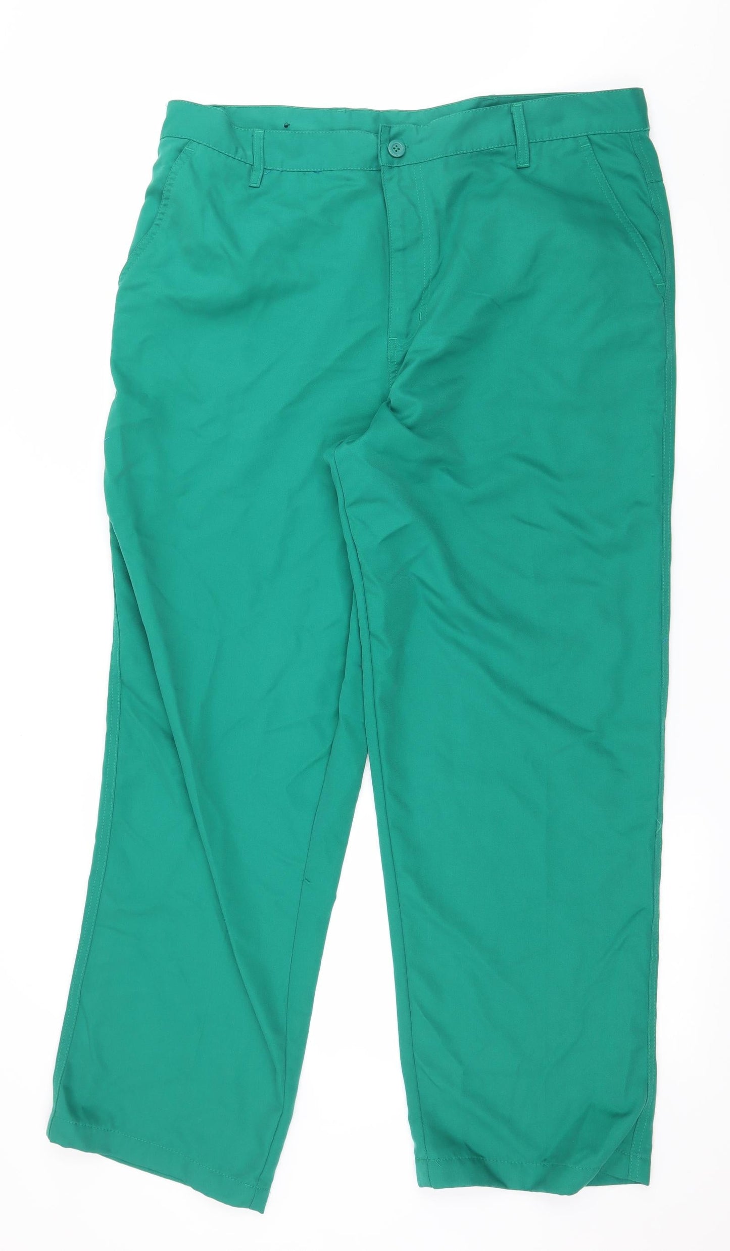 Dunlop Mens Green   Trousers  Size 38 in L20 in