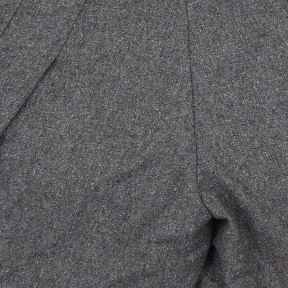 Warehouse Womens Grey   Paperbag Shorts Size 30 in