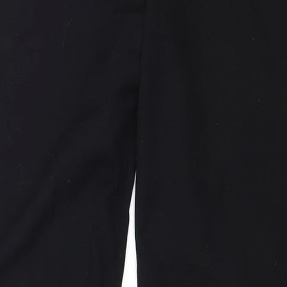 Womens UK Size 12 Papaya Regular Fit  Black Trousers