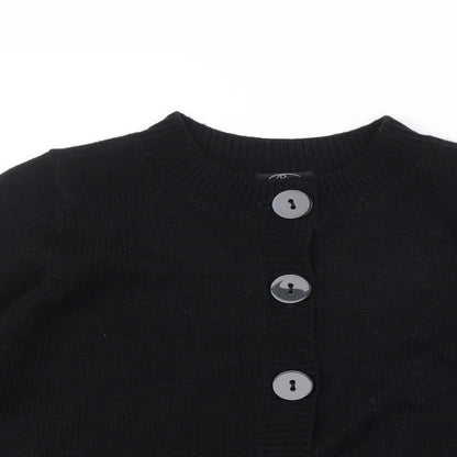 Bonmarché Womens Black Cardigan Jumper Size S
