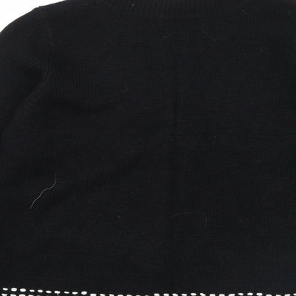Bonmarché Womens Black Cardigan Jumper Size S