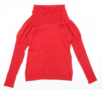 Brave Soul Womens Red   Pullover Jumper Size 12