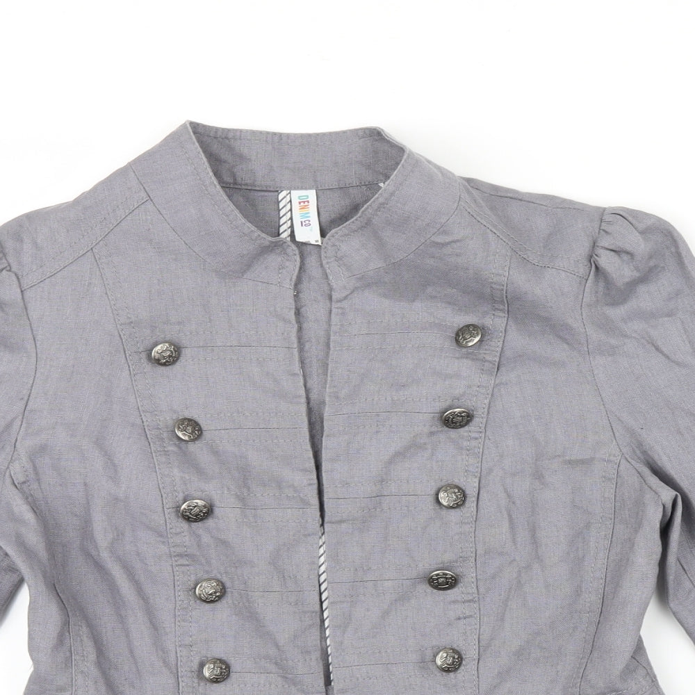 DENIM CO Womens Grey   Jacket  Size 10