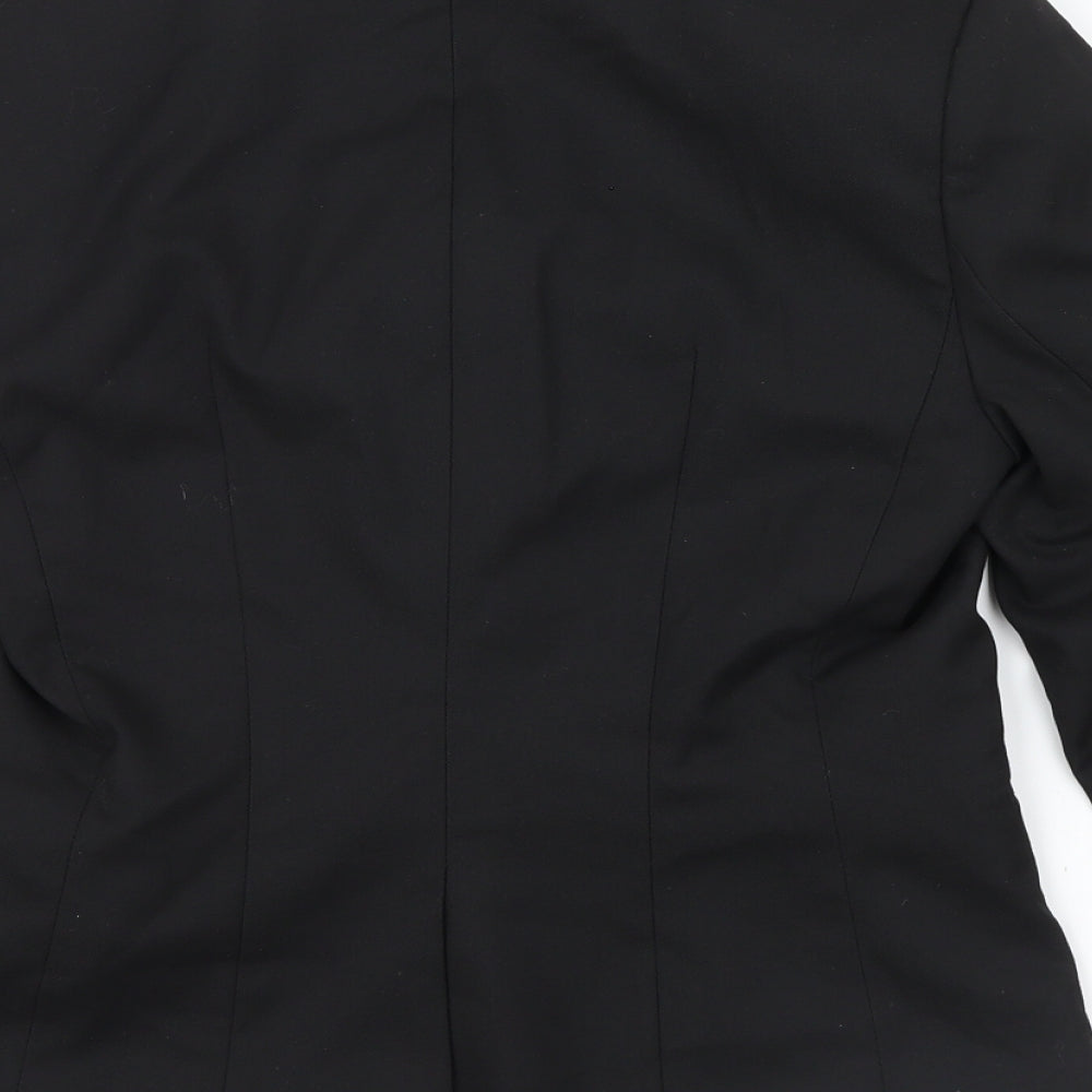Womens UK Size 8 H&M Black Jacket