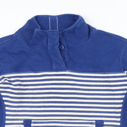 Urban Beach Womens Blue Striped  Pullover Jumper Size 14