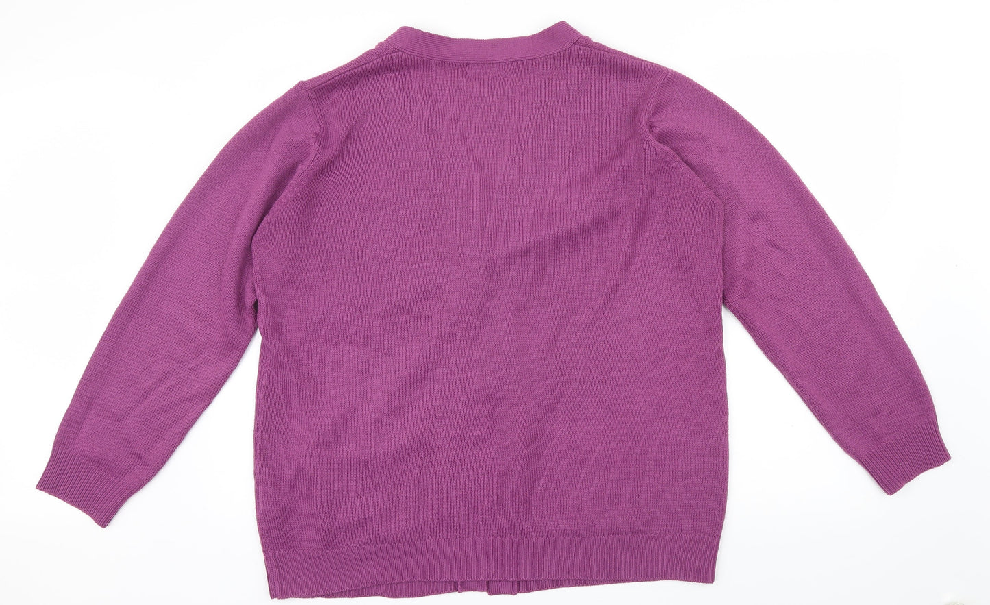 Damart Womens Pink   Cardigan Jumper Size 14