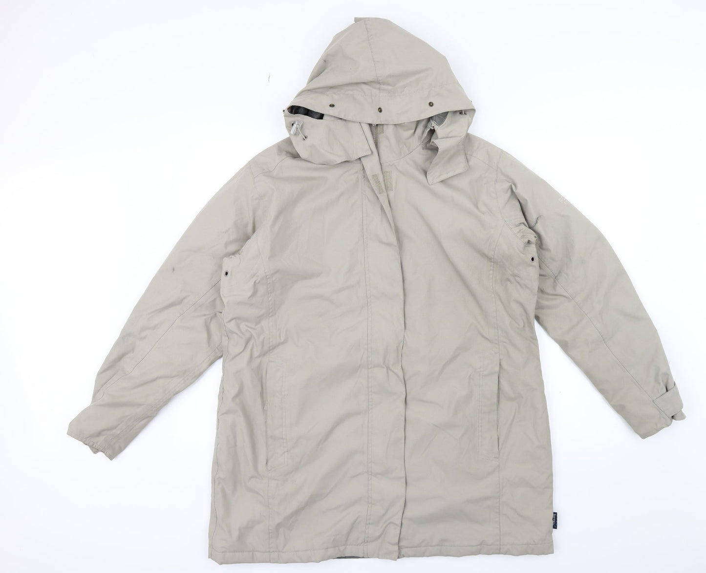 REGARTER Womens Beige   Overcoat Coat Size 14