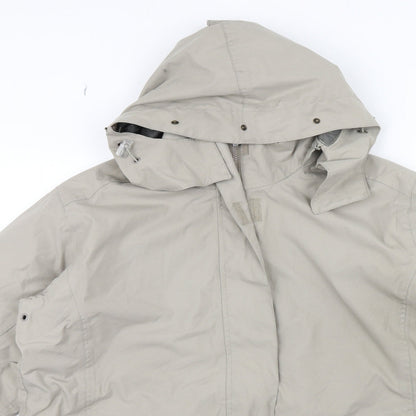 REGARTER Womens Beige   Overcoat Coat Size 14