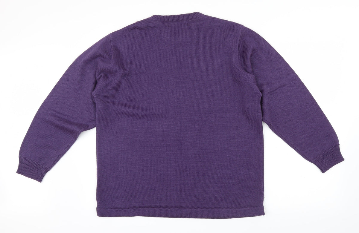 Akal Womens Purple   Pullover Jumper Size L