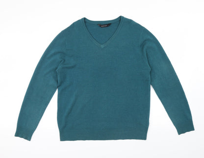 Cedar Wood State Mens Blue   Pullover Jumper Size L