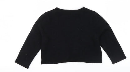 AMARANTO Womens Black   Cardigan Jumper Size 16