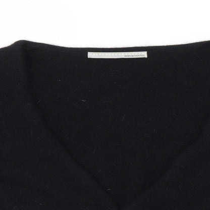 AMARANTO Womens Black   Cardigan Jumper Size 16