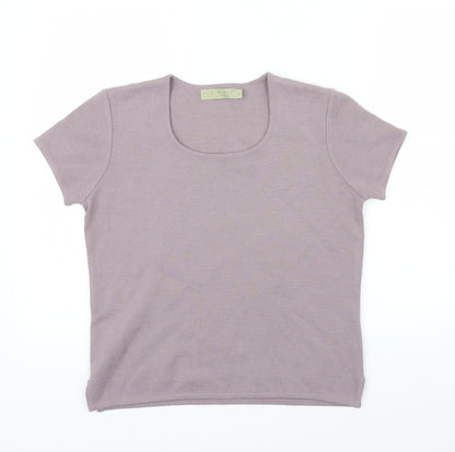 Viz-A-Viz Womens Purple   Pullover Jumper Size 10