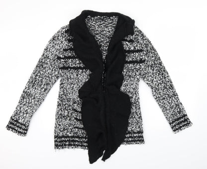 K FASHION Womens Black   Cardigan Jumper Size L