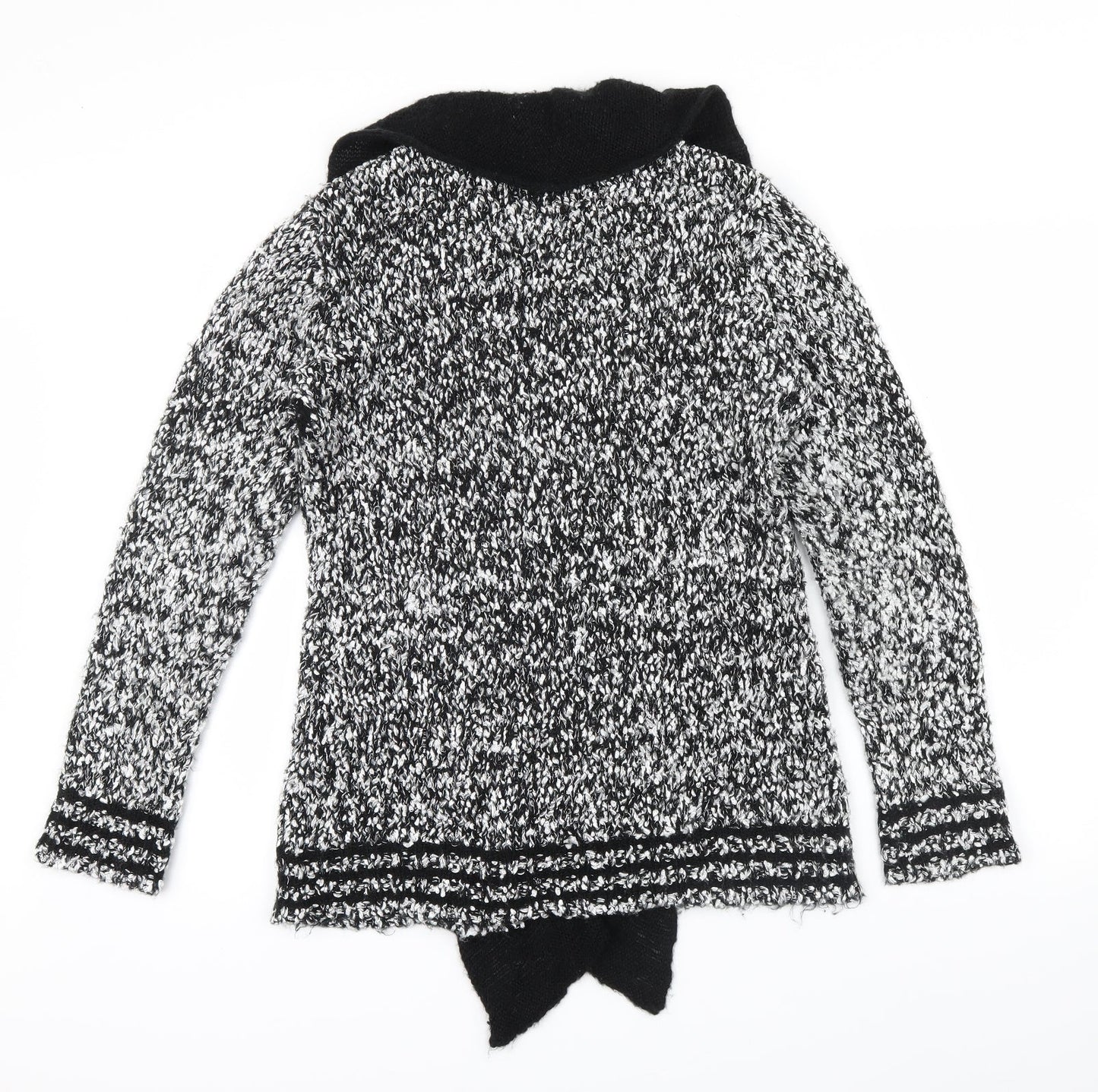 K FASHION Womens Black   Cardigan Jumper Size L