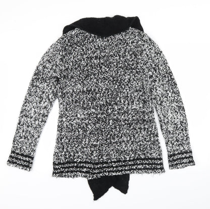 K FASHION Womens Black   Cardigan Jumper Size L