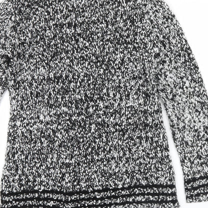K FASHION Womens Black   Cardigan Jumper Size L