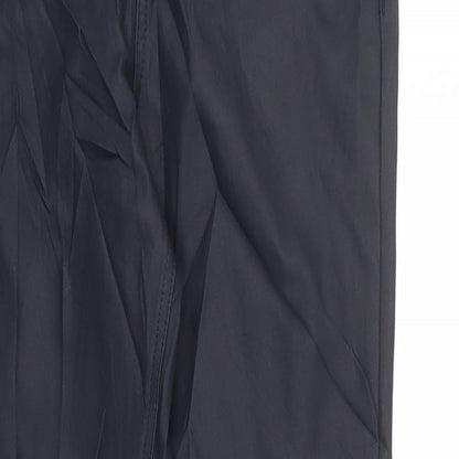 M&S Womens Blue   Dress Pants Trousers Size 14 L29 in