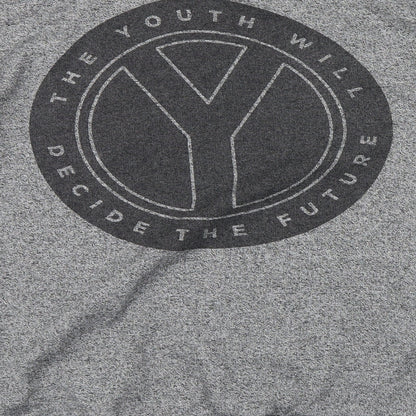 Divided Mens Grey Houndstooth  Pullover Jumper Size M