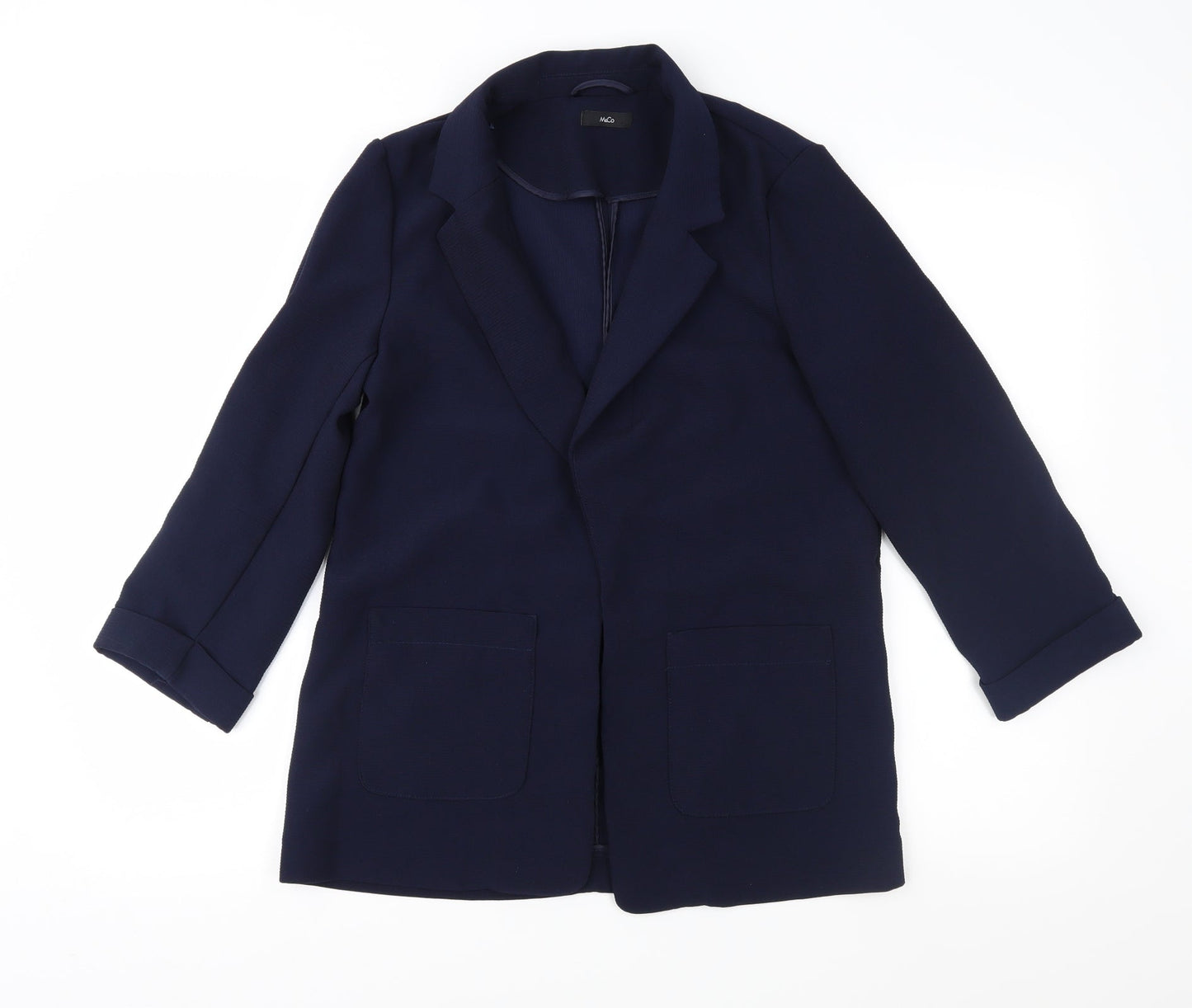 M&Co Womens Blue   Jacket  Size 10
