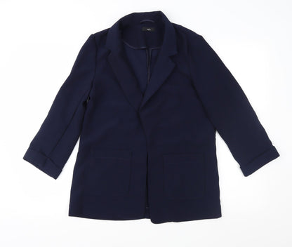 M&Co Womens Blue   Jacket  Size 10