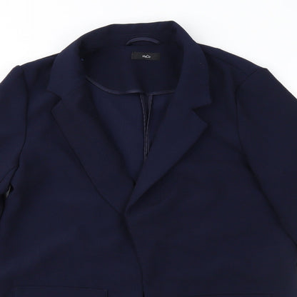 M&Co Womens Blue   Jacket  Size 10