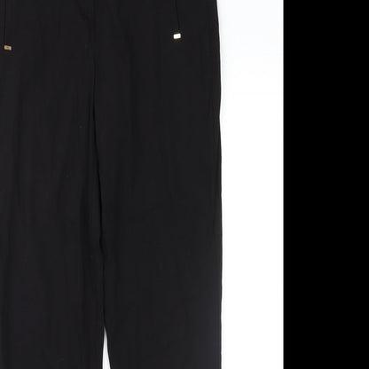 George Womens Black   Trousers  Size 10 L28 in