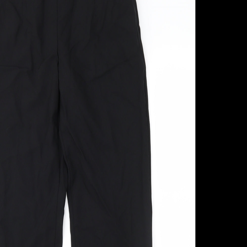 Womens UK Size 12 Marks and Spencer Regular Fit  Black Trousers