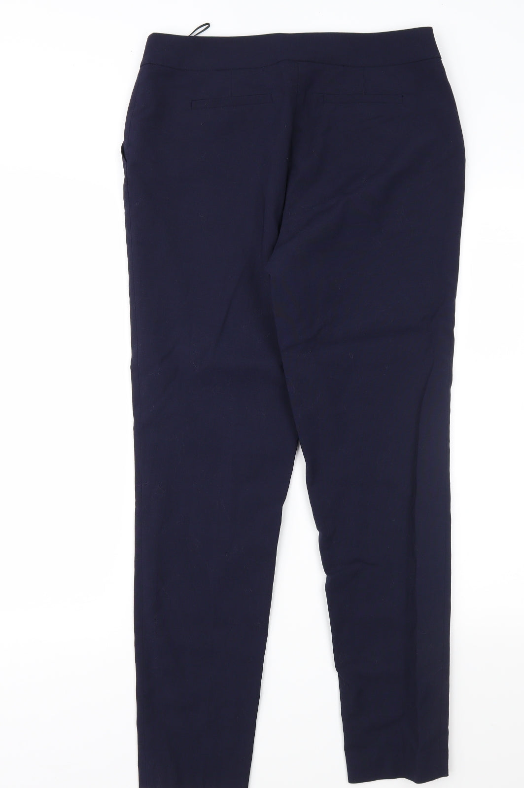 Womens UK Size 12 Preworn Regular Fit  Blue Trousers