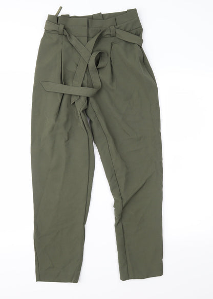 New Look Womens Green   Trousers  Size 6 L27 in