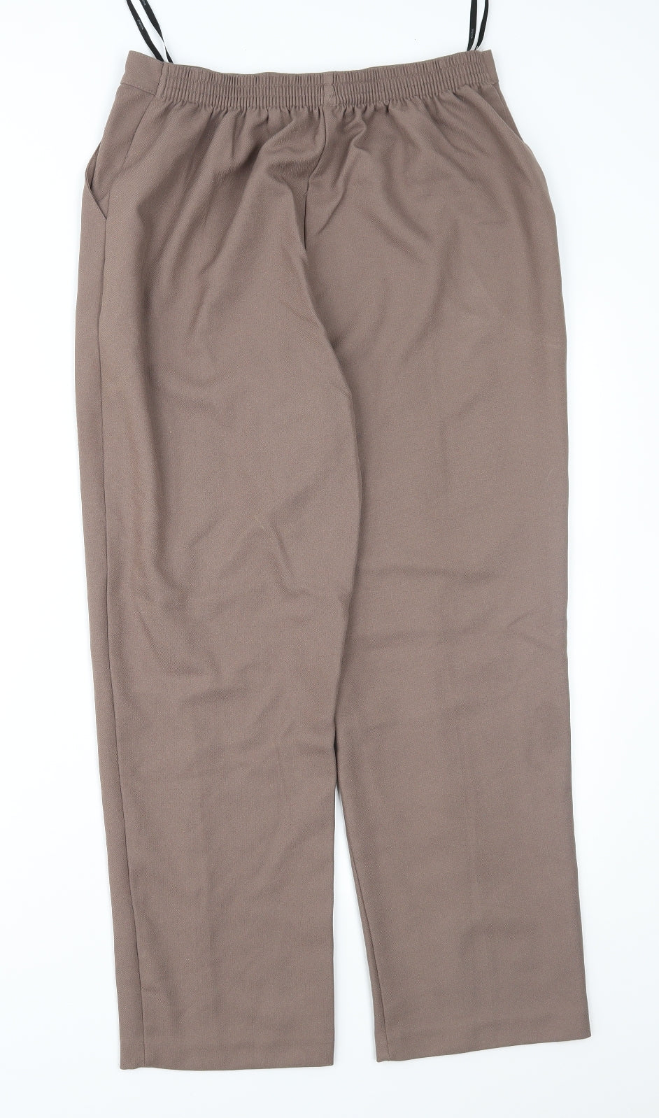 Papay Womens Brown   Trousers  Size 12 L27 in