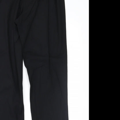 Womens UK Size 10 NEXT Regular Fit  Black Trousers