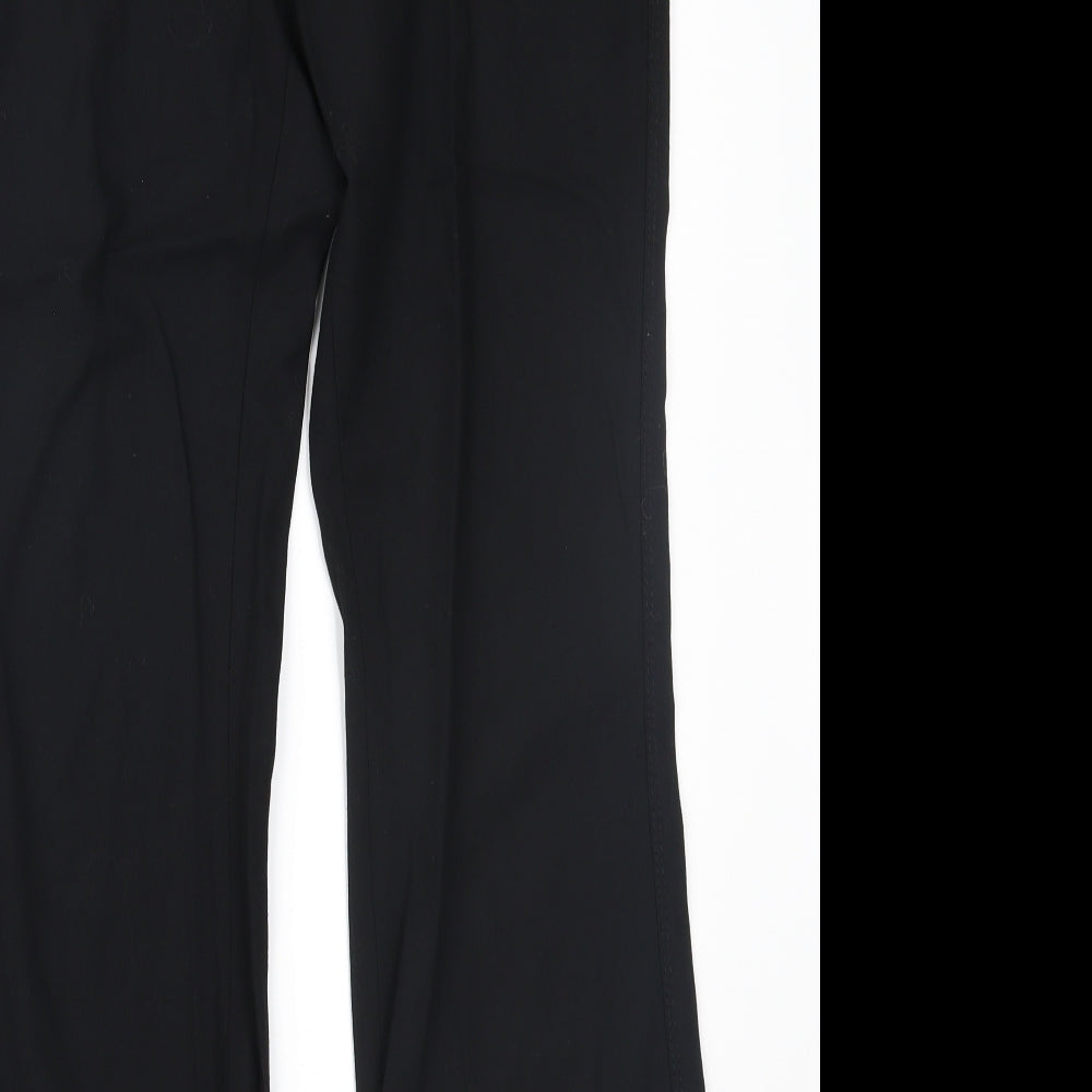 Womens UK Size 10 NEXT Regular Fit  Black Trousers