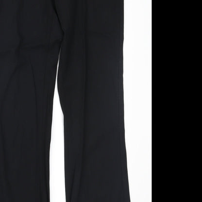 Womens UK Size 10 NEXT Regular Fit  Black Trousers