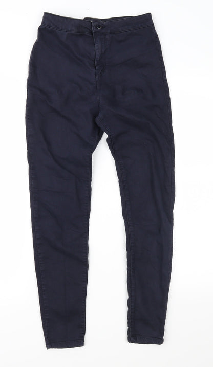 Bershka Womens Blue   Skinny Jeans Size 8 L26 in