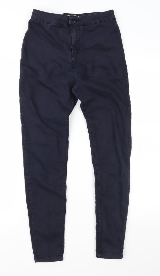 Bershka Womens Blue   Skinny Jeans Size 8 L26 in