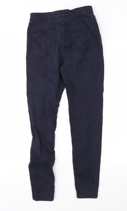 Bershka Womens Blue   Skinny Jeans Size 8 L26 in