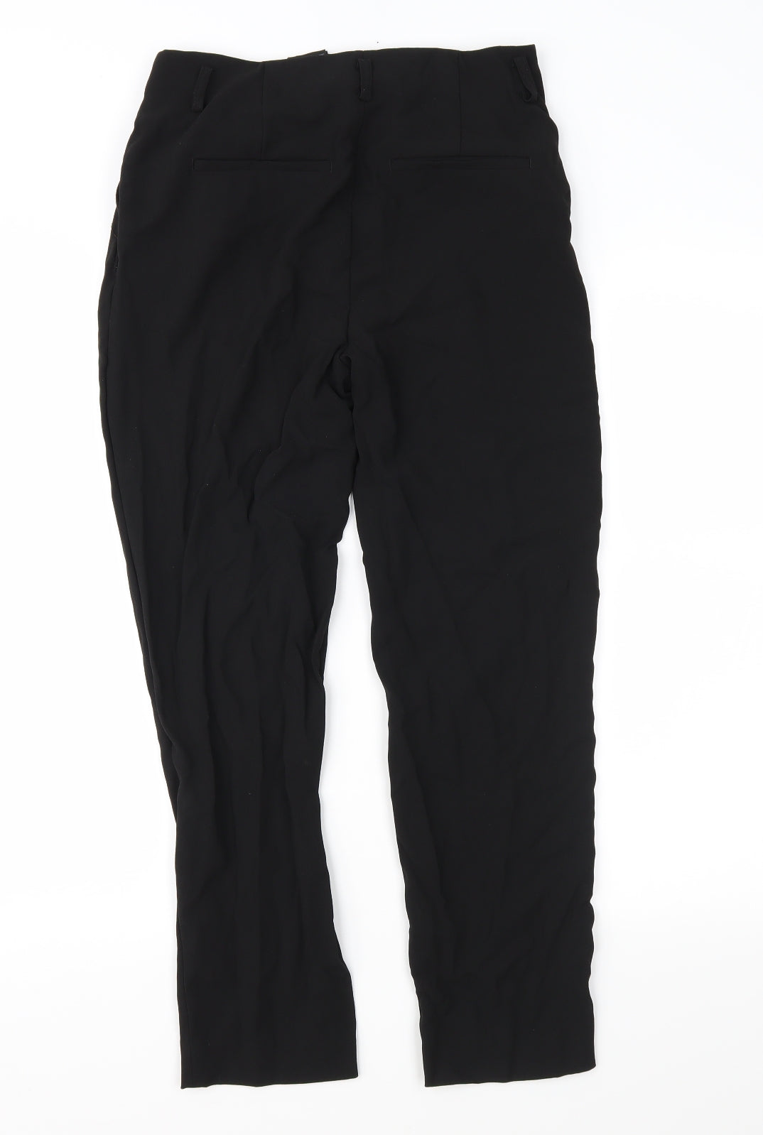 Womens UK Size 8 H&M Regular Fit  Black Trousers