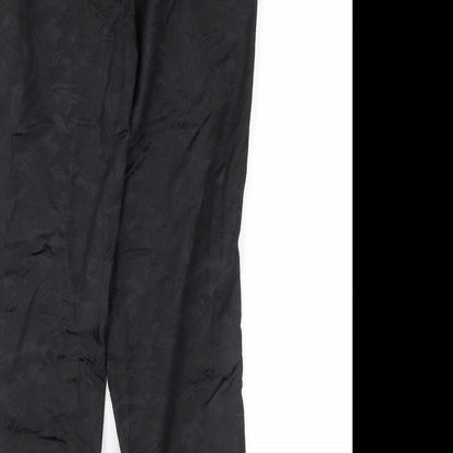 Womens UK Size 10 Bonmarché Regular Fit  Black Trousers