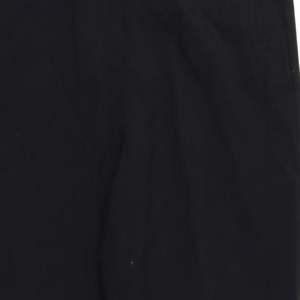 Womens UK Size 18 Marks and Spencer Regular Fit  Black Trousers